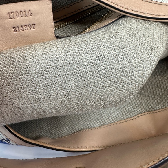 GUCCI FLORA WAVE HORSEBIT shoulder bag - Picture 12 of 15